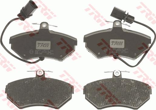 TRW GDB1366 - Brake Pad Set, disc brake onlydrive.pro