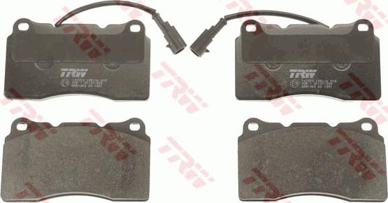 TRW GDB1363 - Brake Pad Set, disc brake onlydrive.pro