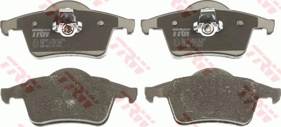 TRW GDB1389 - Brake Pad Set, disc brake onlydrive.pro