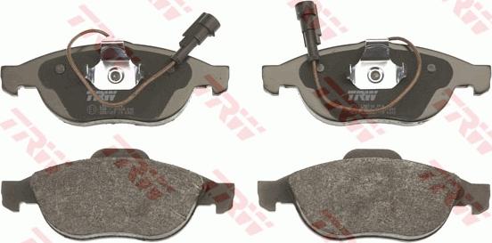 TRW GDB1337 - Brake Pad Set, disc brake onlydrive.pro