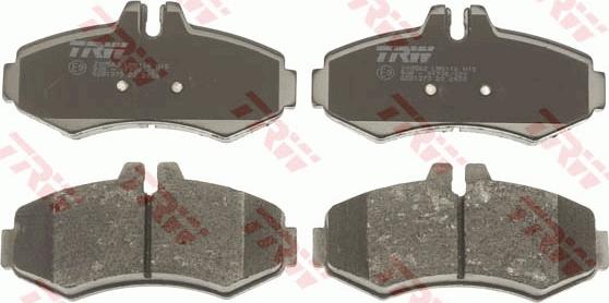 TRW GDB1373 - Brake Pad Set, disc brake onlydrive.pro