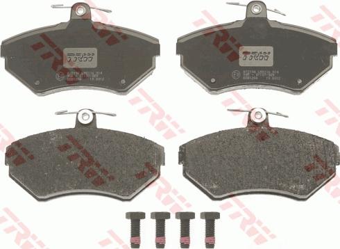 TRW GDB1266 - Brake Pad Set, disc brake onlydrive.pro