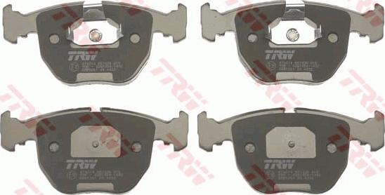 TRW GDB1261 - Brake Pad Set, disc brake onlydrive.pro