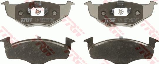 TRW GDB1218 - Brake Pad Set, disc brake onlydrive.pro