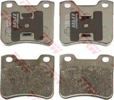 TRW GDB1279 - Brake Pad Set, disc brake onlydrive.pro