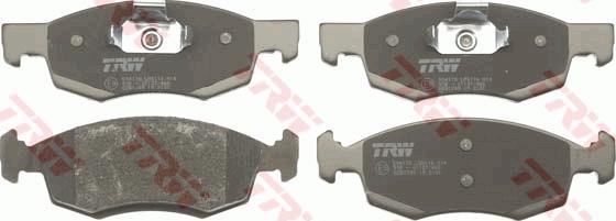 TRW GDB1749 - Brake Pad Set, disc brake onlydrive.pro