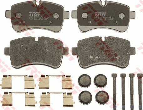 TRW GDB1748 - Brake Pad Set, disc brake onlydrive.pro