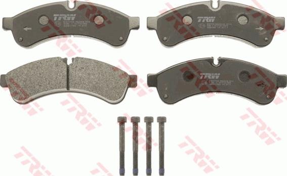 TRW GDB1780 - Brake Pad Set, disc brake onlydrive.pro