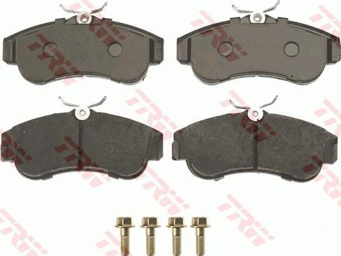 TRW GDB848 - Brake Pad Set, disc brake onlydrive.pro