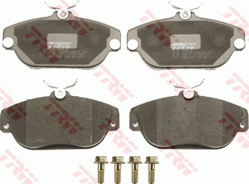 TRW GDB837 - Brake Pad Set, disc brake onlydrive.pro