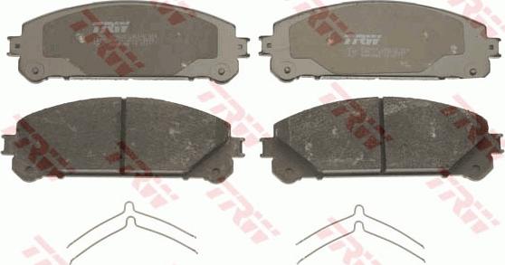 TRW GDB3484 - Brake Pad Set, disc brake onlydrive.pro