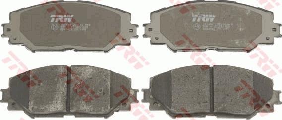 TRW GDB3425 - Brake Pad Set, disc brake onlydrive.pro