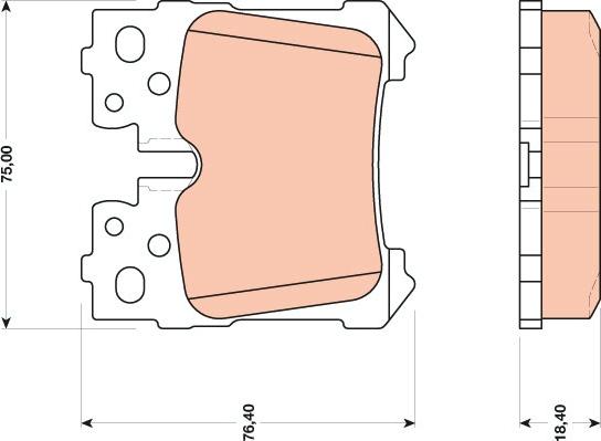 TRW GDB3475 - Bremžu uzliku kompl., Disku bremzes onlydrive.pro