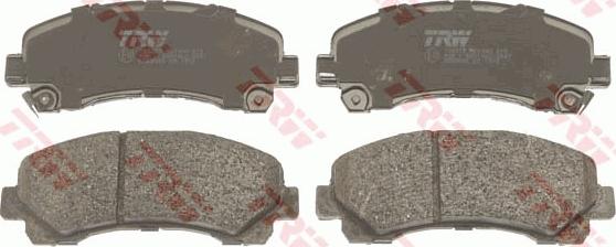 TRW GDB3545 - Brake Pad Set, disc brake onlydrive.pro