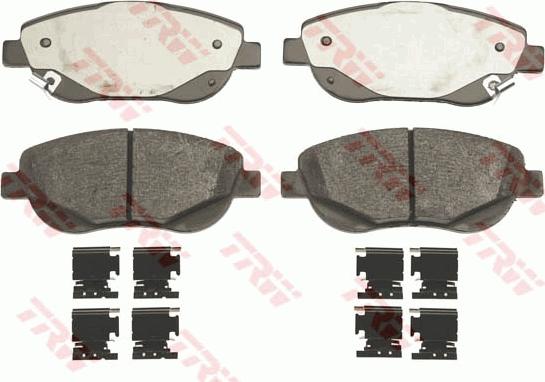 TRW GDB3511 - Brake Pad Set, disc brake onlydrive.pro