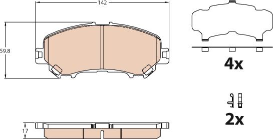 TRW GDB3631 - Jarrupala, levyjarru onlydrive.pro