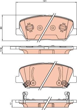 TRW GDB3621 - Jarrupala, levyjarru onlydrive.pro