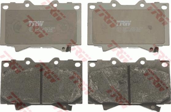 TRW GDB3197 - Brake Pad Set, disc brake onlydrive.pro