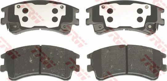 TRW GDB3310 - Brake Pad Set, disc brake onlydrive.pro