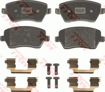 TRW GDB3332 - Brake Pad Set, disc brake onlydrive.pro