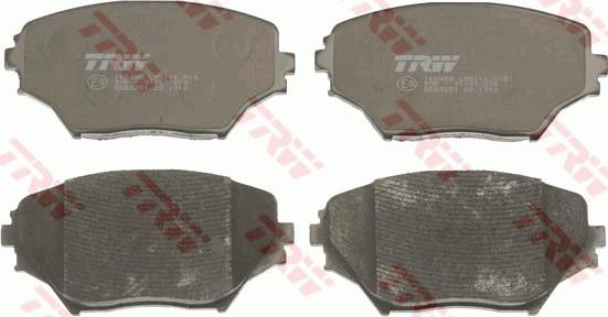 TRW GDB3251 - Brake Pad Set, disc brake onlydrive.pro