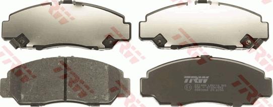 TRW GDB3268 - Brake Pad Set, disc brake onlydrive.pro