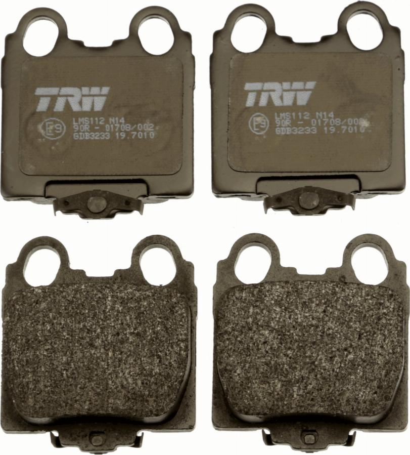 TRW GDB3233 - Brake Pad Set, disc brake onlydrive.pro