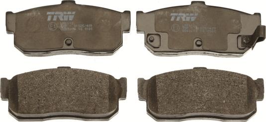 TRW GDB3274 - Brake Pad Set, disc brake onlydrive.pro