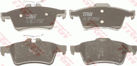 TRW GDB2086 - Brake Pad Set, disc brake onlydrive.pro