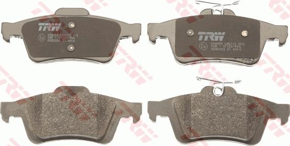 TRW GDB2033 - Brake Pad Set, disc brake onlydrive.pro