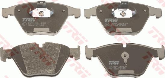 TRW GDB2021 - Brake Pad Set, disc brake onlydrive.pro