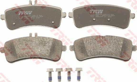 TRW GDB2079 - Brake Pad Set, disc brake onlydrive.pro