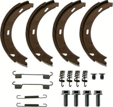 TRW GS8481 - Brake Shoe Set, parking brake onlydrive.pro