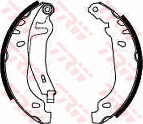 TRW GS8531 - Brake Shoe Set onlydrive.pro