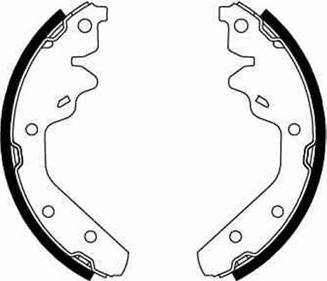 TRW GS8644 - Brake Shoe Set onlydrive.pro