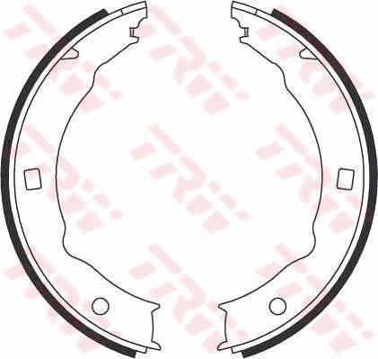 TRW GS8683 - Brake Shoe Set, parking brake onlydrive.pro