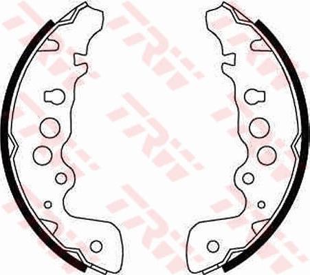 TRW GS8670 - Brake Shoe Set onlydrive.pro