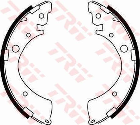 TRW GS8245 - Brake Shoe Set onlydrive.pro