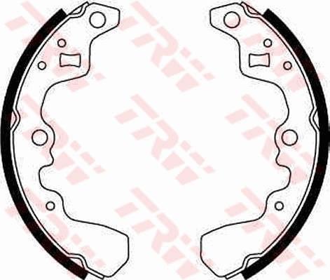 TRW GS8248 - Brake Shoe Set onlydrive.pro