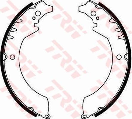 TRW GS8251 - Brake Shoe Set onlydrive.pro