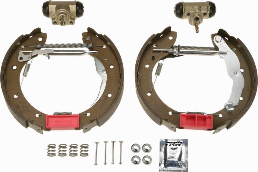 TRW GSK1553 - Brake Shoe Set onlydrive.pro