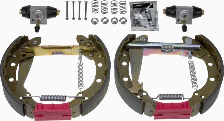 TRW GSK1511 - Brake Shoe Set onlydrive.pro