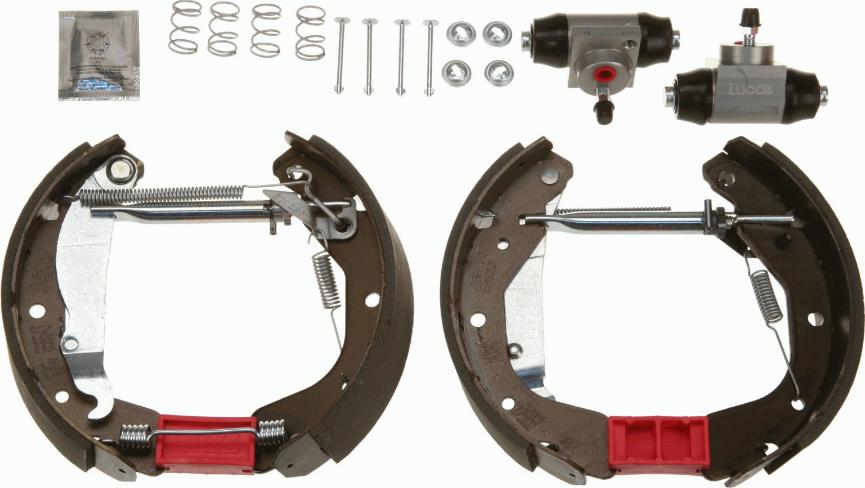 TRW GSK1624 - Brake Shoe Set onlydrive.pro