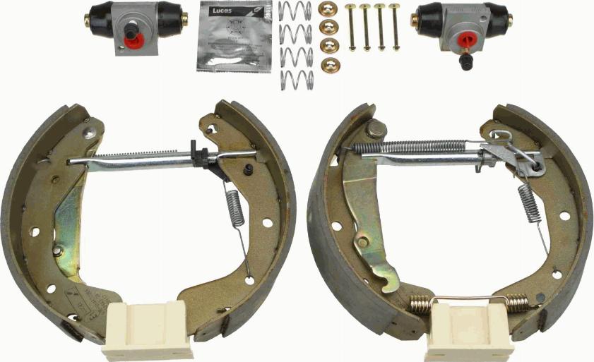 TRW GSK1624 - Piduriklotside komplekt onlydrive.pro