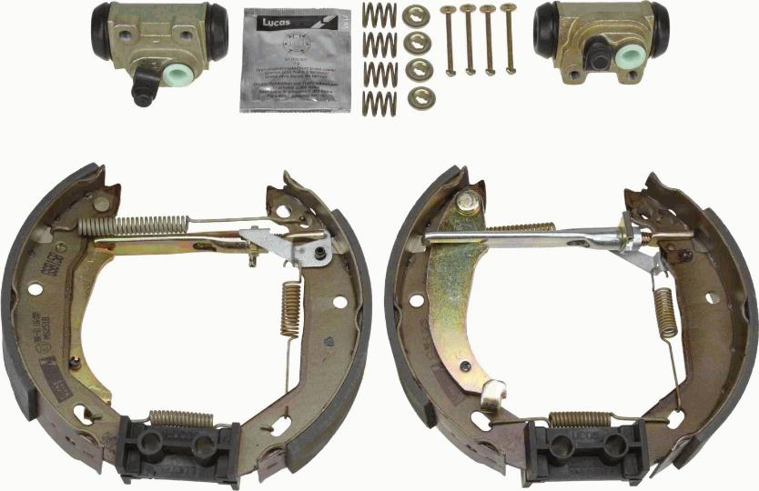 TRW GSK1045 - Brake Shoe Set onlydrive.pro