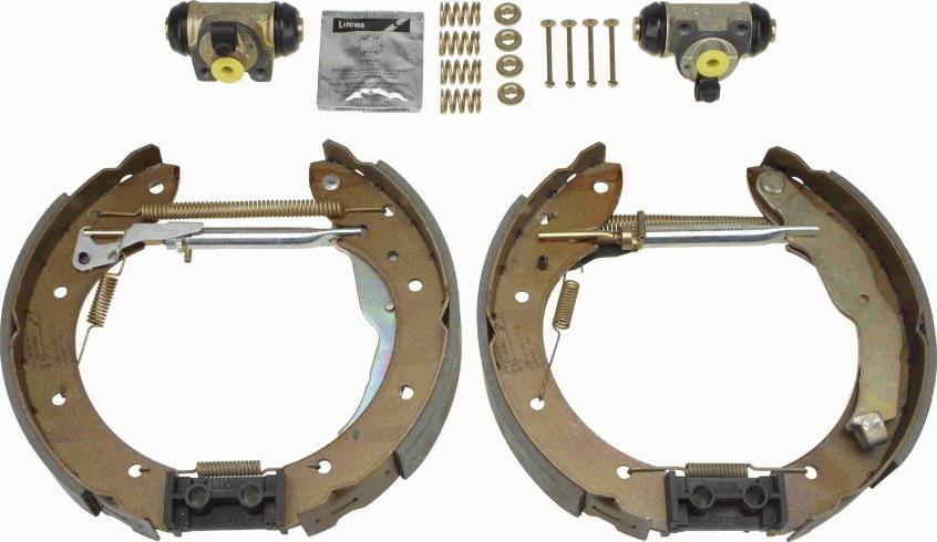 TRW GSK1053 - Brake Shoe Set onlydrive.pro