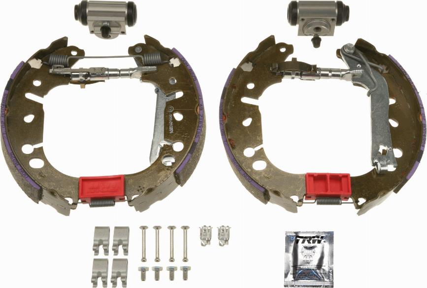 TRW GSK1756 - Brake Shoe Set onlydrive.pro