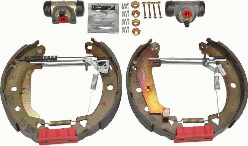 TRW GSK1736 - Brake Shoe Set onlydrive.pro