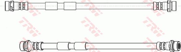 TRW PHA595 - Brake Hose onlydrive.pro