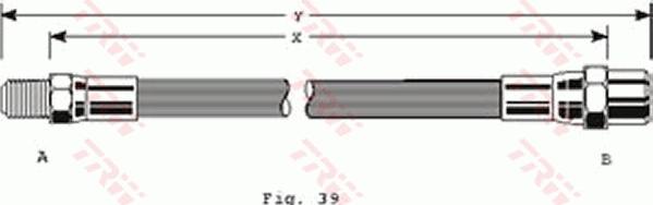 TRW PHB125 - Pidurivoolik onlydrive.pro